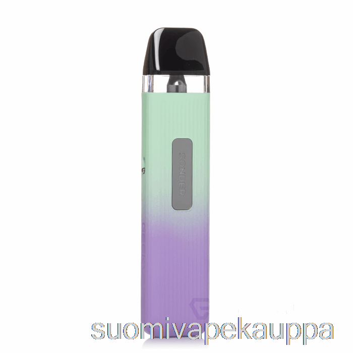 Vape Nesteet Geek Vape Sonder Q 20w Pod Setti Vihreä Violetti